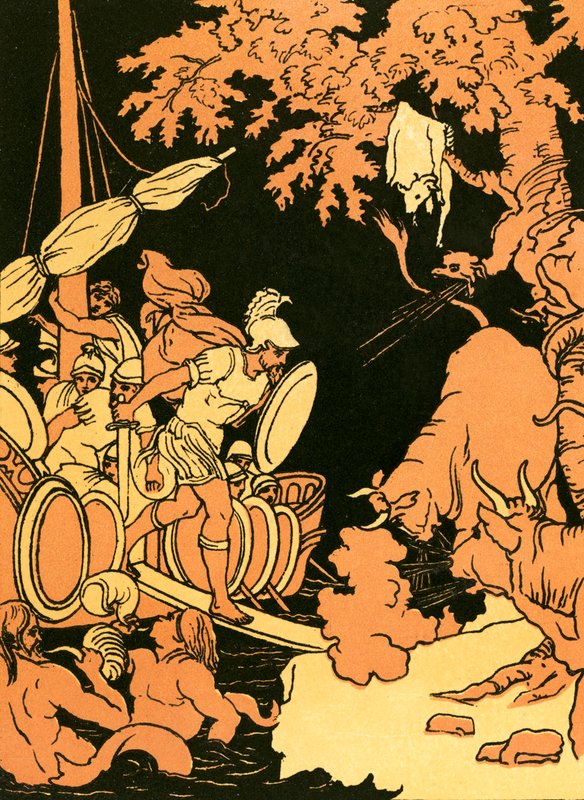 Les taureaux cracheurs de feu - English School