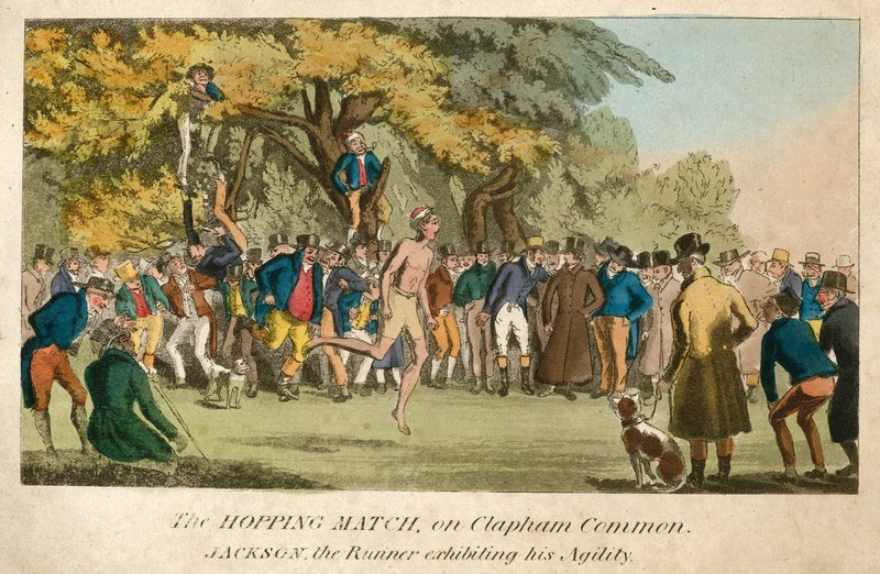 Le concours de saut à Clapham Common - English School