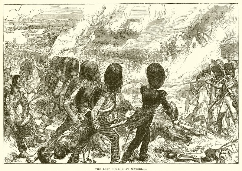 La dernière charge à Waterloo - English School