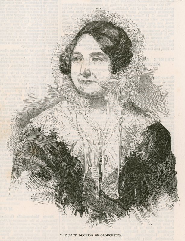 La défunte duchesse de Gloucester - English School