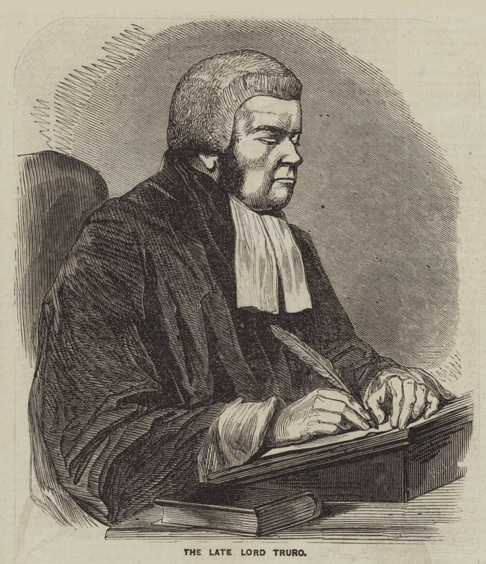 Feu Lord Truro (gravure) - English School