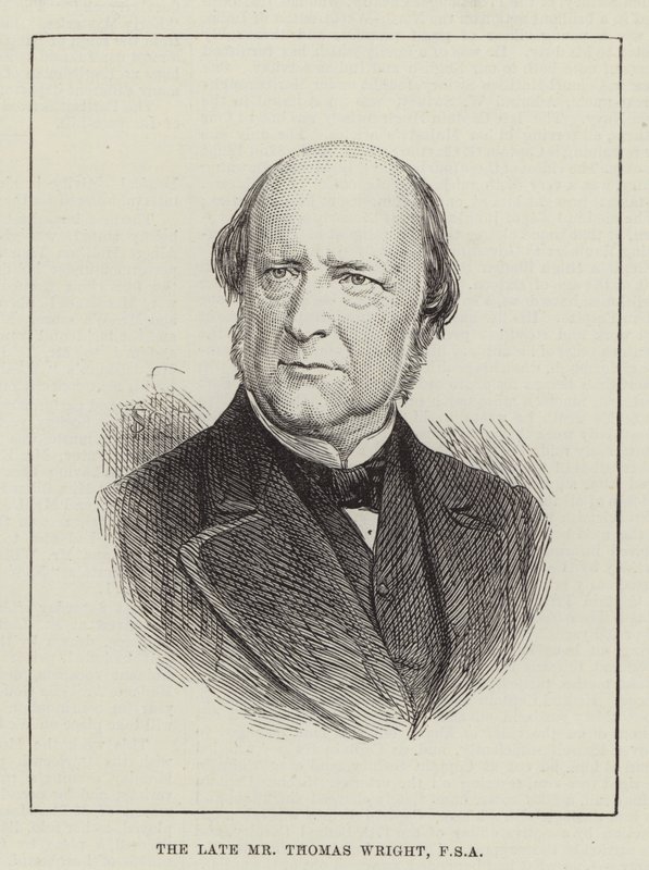 Feu M. Thomas Wright, FSA (gravure) - English School