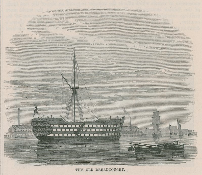 Le vieux dreadnought - English School