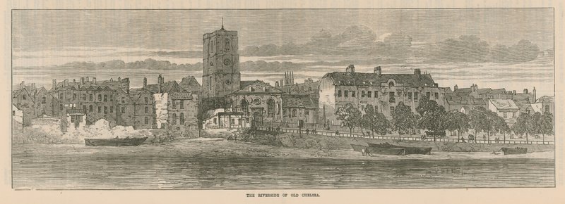 Le bord de la rivière de l