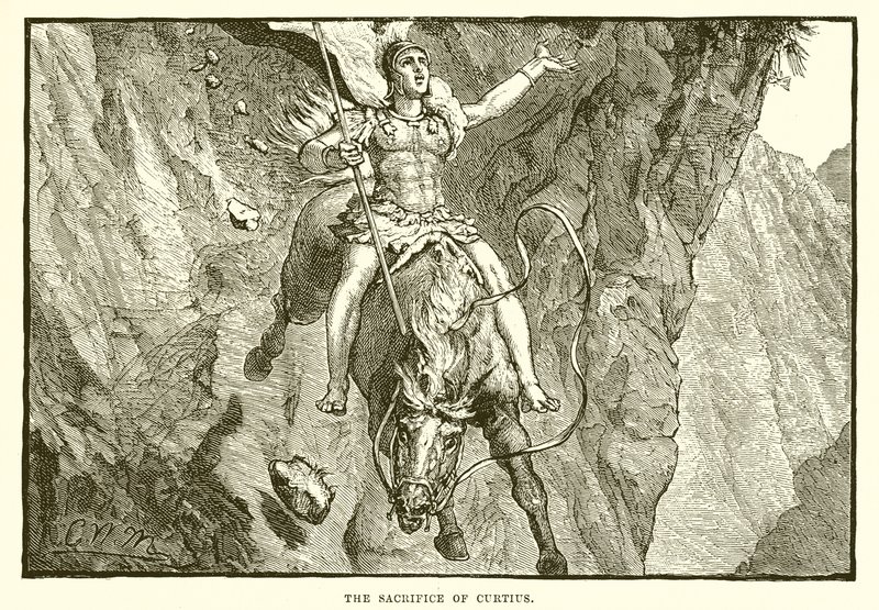 Le sacrifice de Curtius - English School