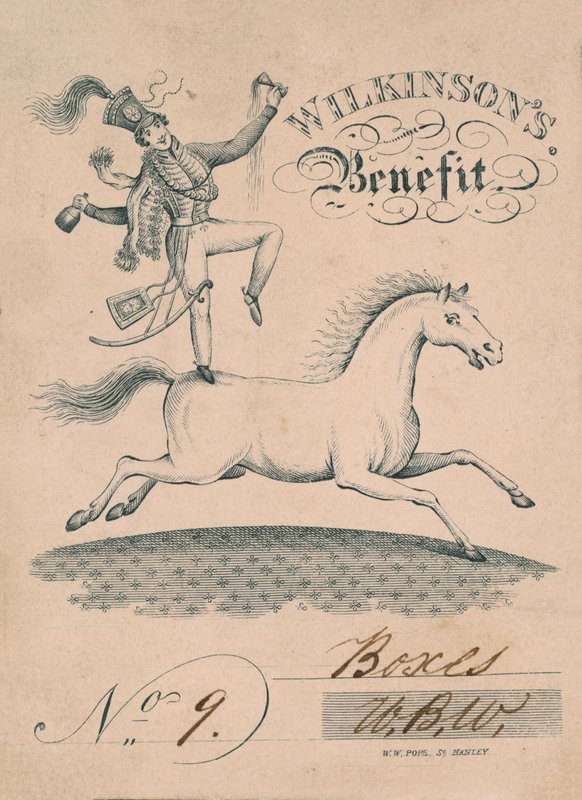 Billet de théâtre : bénéfice de Wilkinson - English School