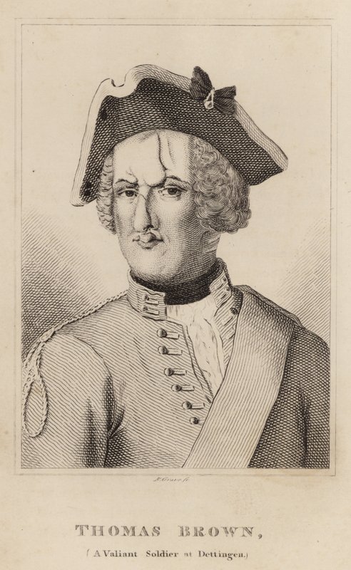 Thomas Brown, un soldat vaillant à Dettingen - English School