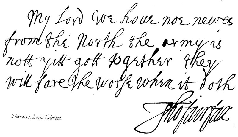 Thomas, Lord Fairfax - English School