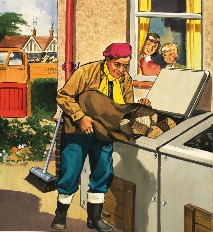 Marchand de bois - English School