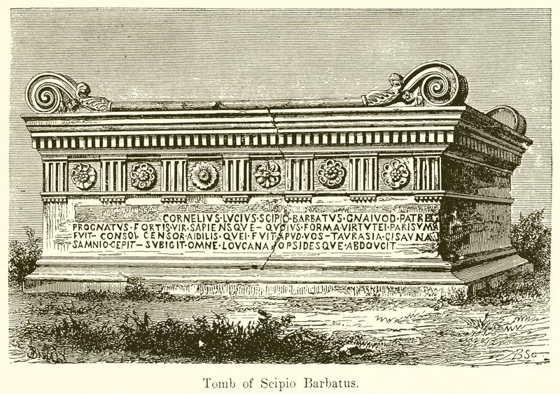 Tombe de Scipion Barbatus - English School