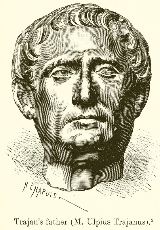 Père de Trajan (M. Ulpius Trajanus) - English School