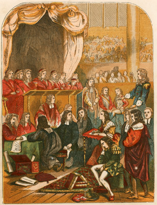 Procès de Lord William Russell - English School