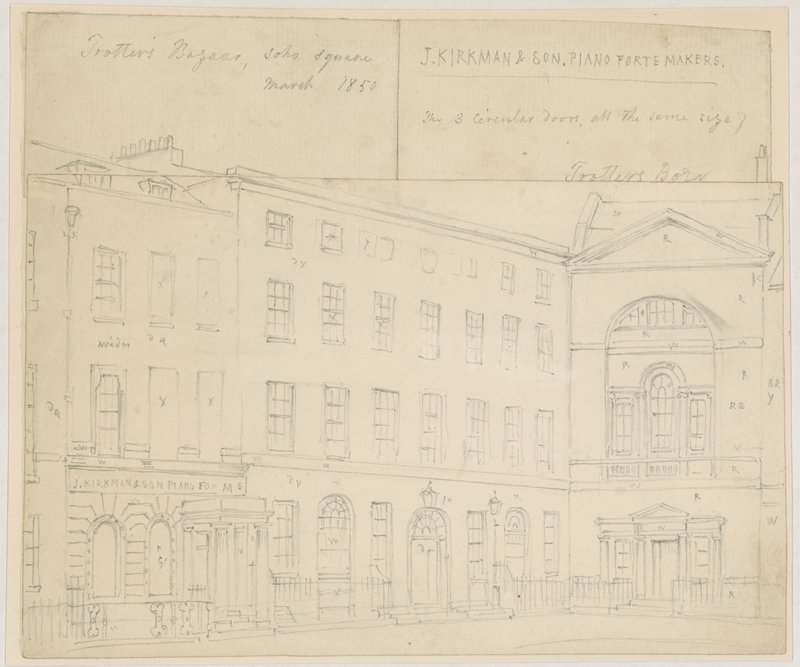 Trotters Bazaar, Soho Square - English School