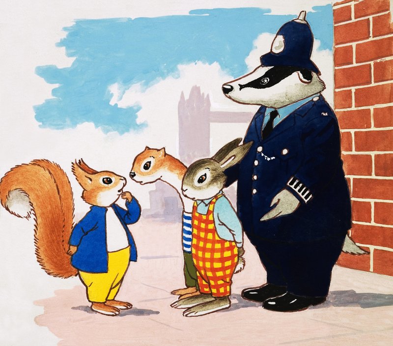 Tufty et le policier - English School