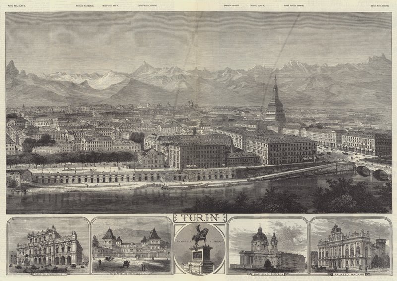 Turin (gravure) - English School