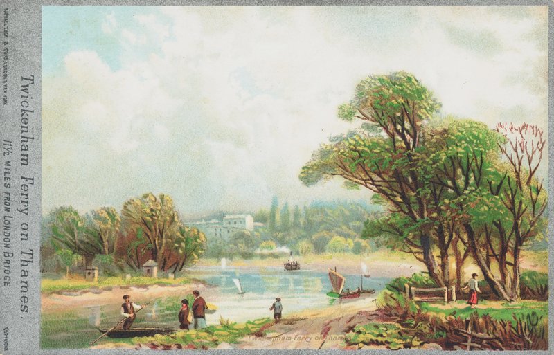 Ferry de Twickenham sur la Tamise - English School