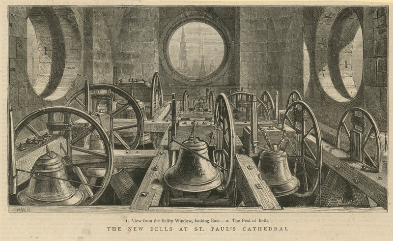 Vue depuis la fenêtre du clocher - English School
