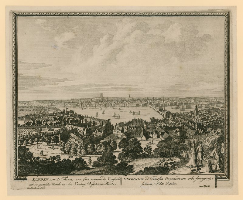 Vue de Londres - English School
