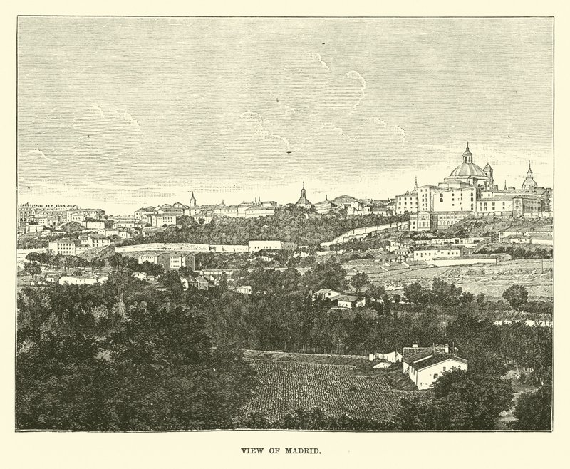Vue de Madrid - English School