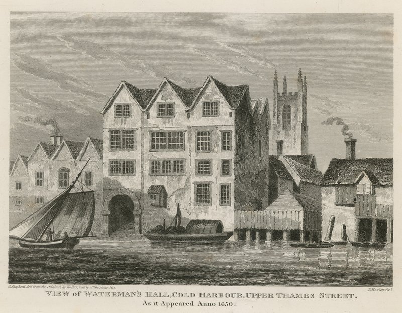 Vue de la Watermans Hall - English School