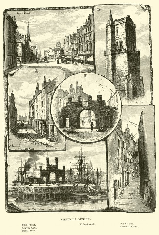 Vues de Dundee - English School