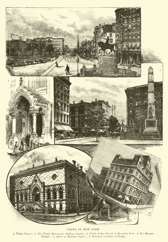 Vues de New York - English School