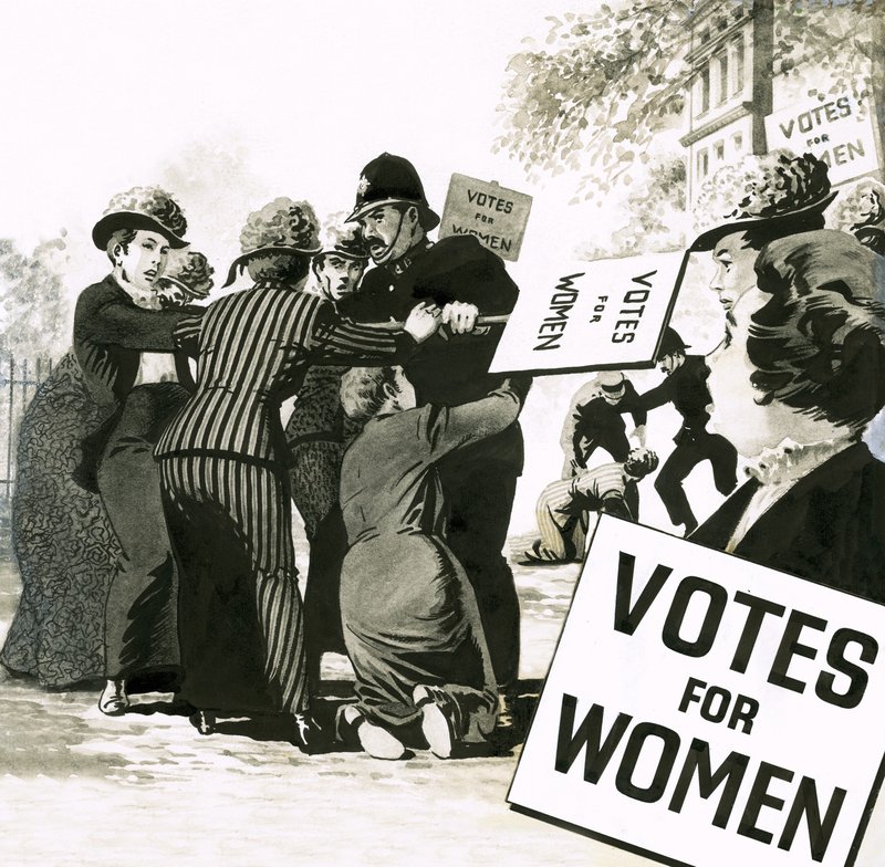 Votes pour les femmes - English School