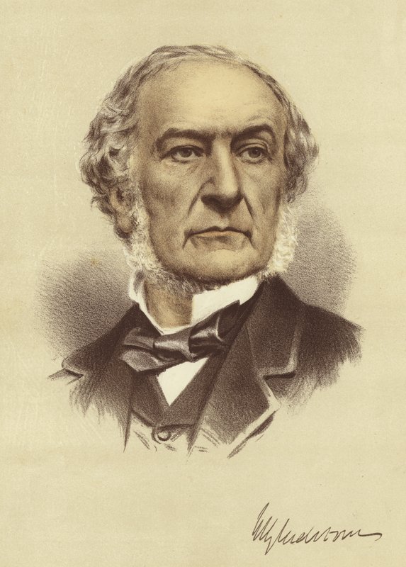 W E Gladstone - English School