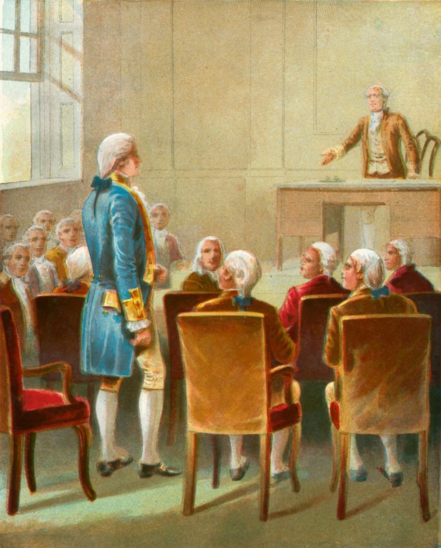 Washington choisi comme commandant en chef - English School