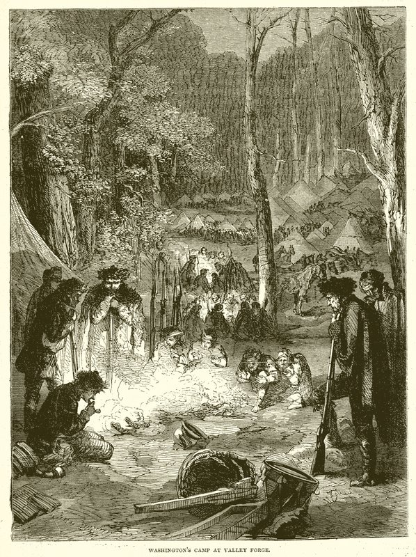 Camp de Washington à Valley Forge - English School