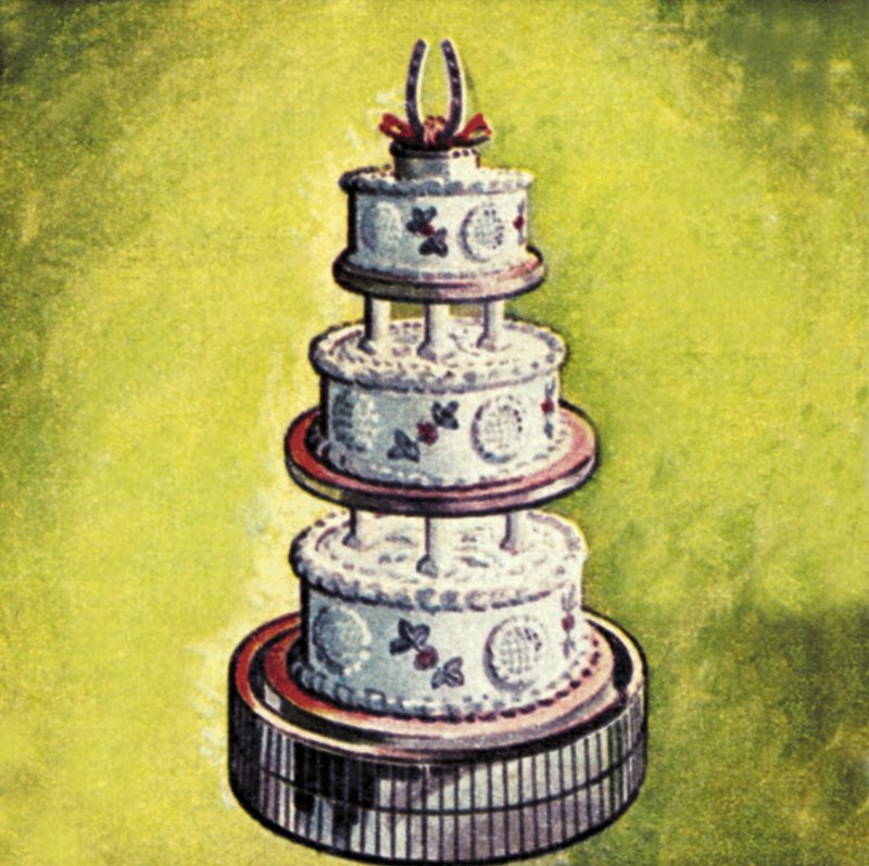 Gâteau de mariage - English School