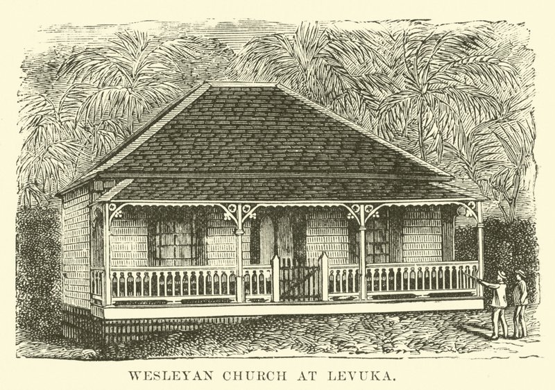 Église wesleyenne à Levuka - English School