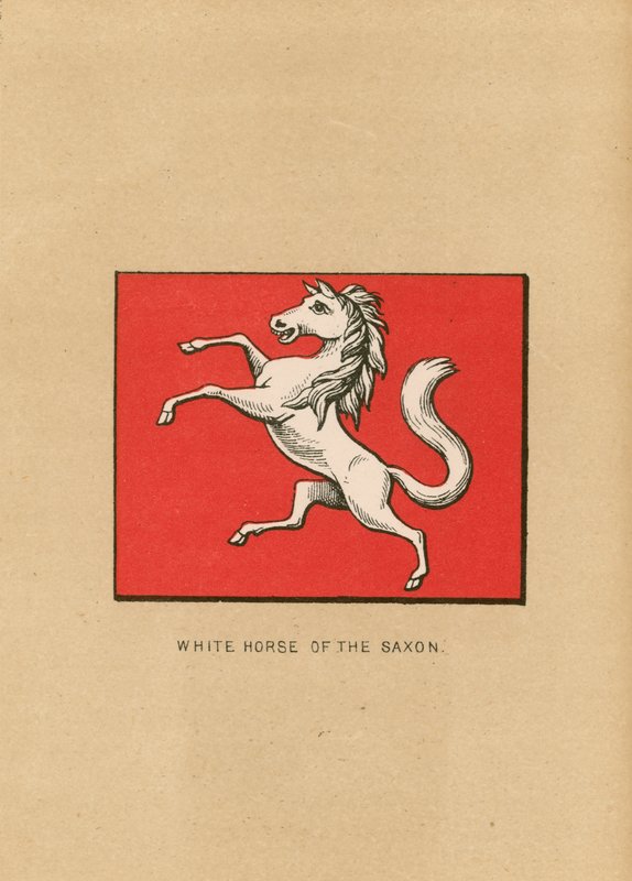 Cheval blanc des Saxons - English School