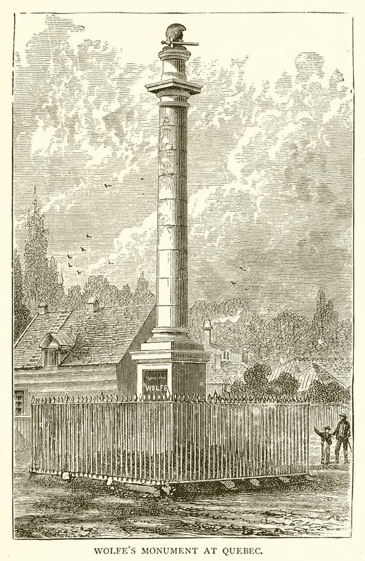 Monument de Wolfe à Québec - English School