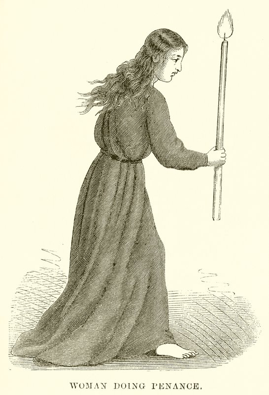 Femmes faisant pénitence - English School