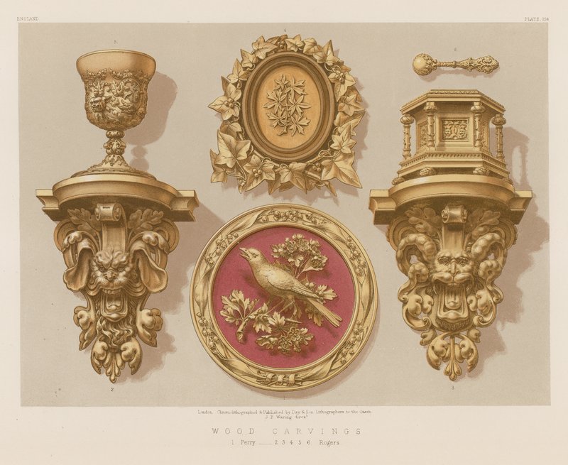 Sculptures en bois - English School