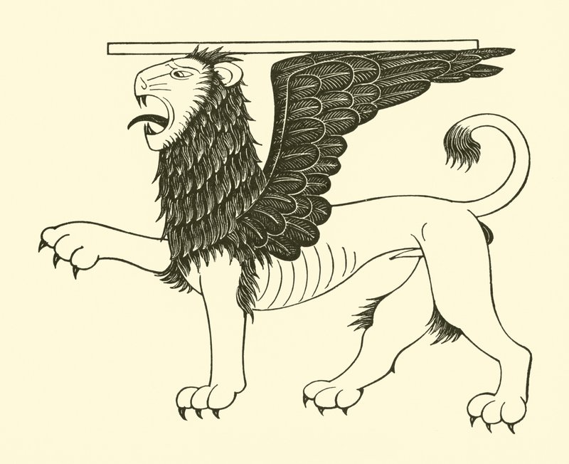 Le Lion de Saint-Marc - Eric Gill