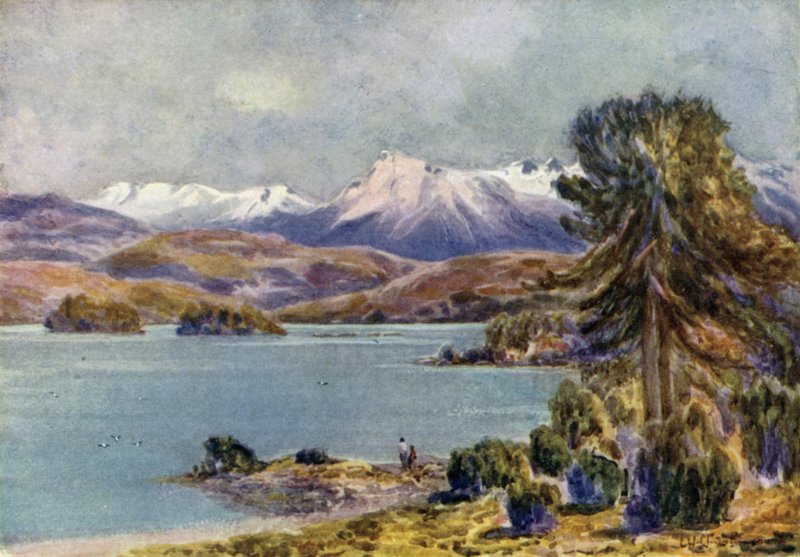 Lac Moquhue - Ernest William Christmas