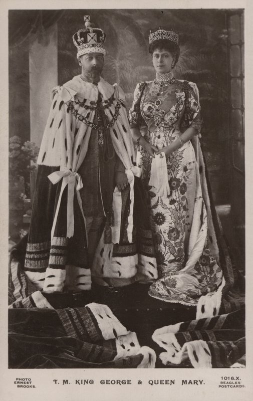 Le roi George V et la reine Mary - Ernest Brooks
