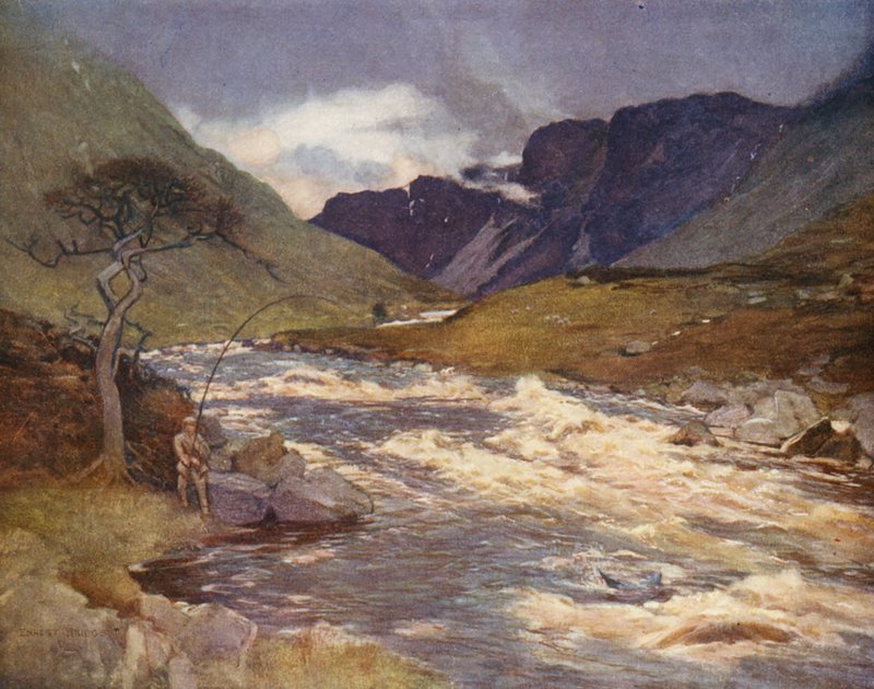 La rivière Awe - Ernest Edward Briggs