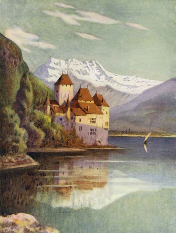 Le Château de Chillon - Ernest Hasseldine