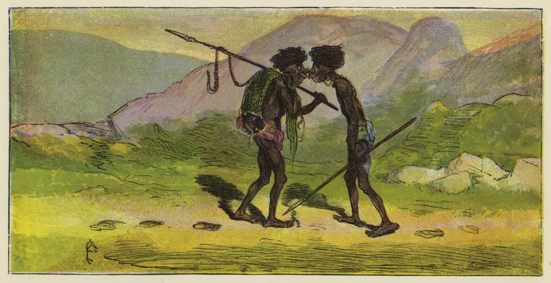 Salutation Ashanti - Ernest Henry Griset