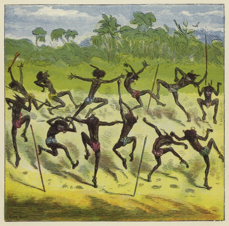Balle royale Ashanti - Ernest Henry Griset