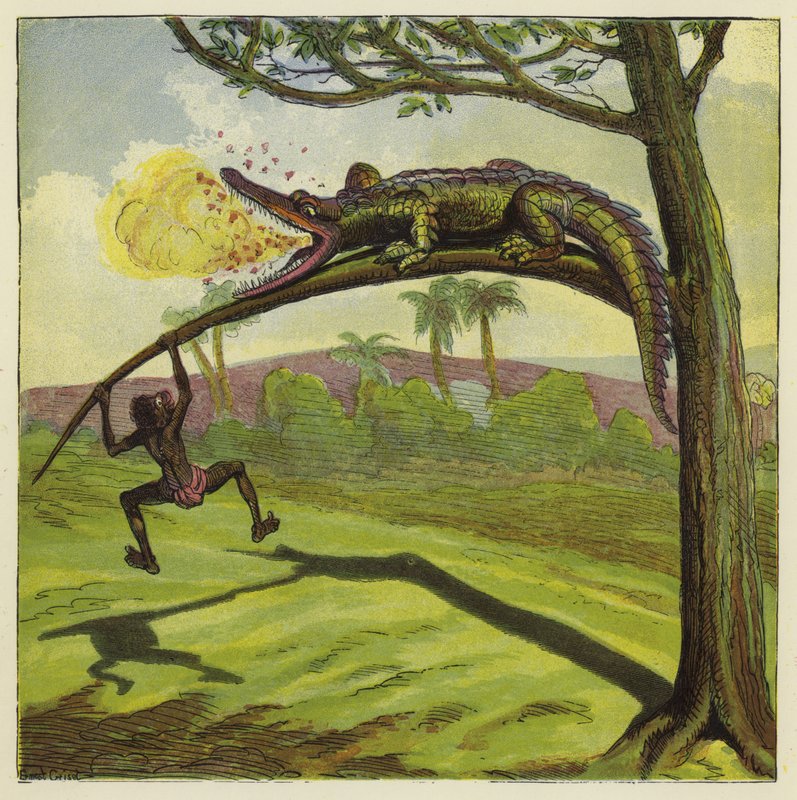 Crocodile - Ernest Henry Griset