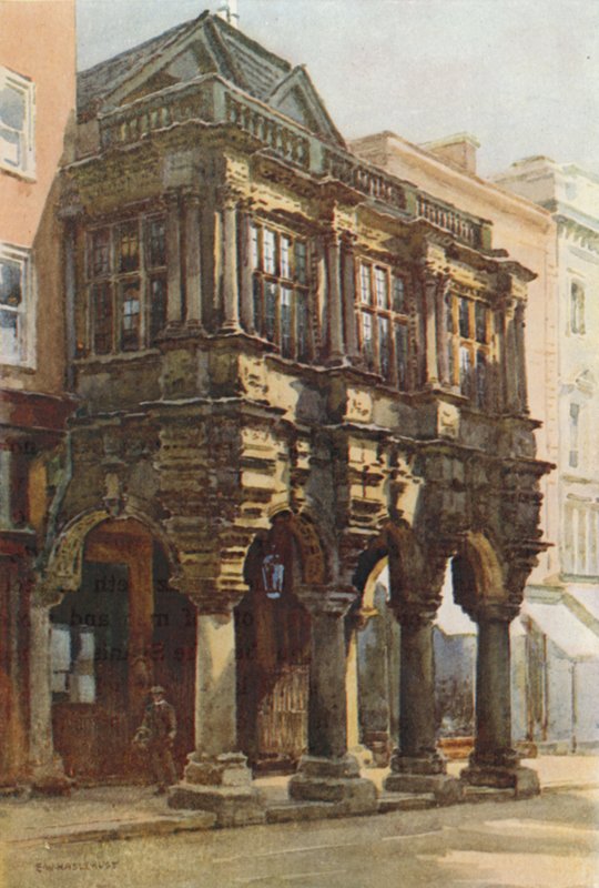 Porche du Guildhall - Ernest William Haslehust