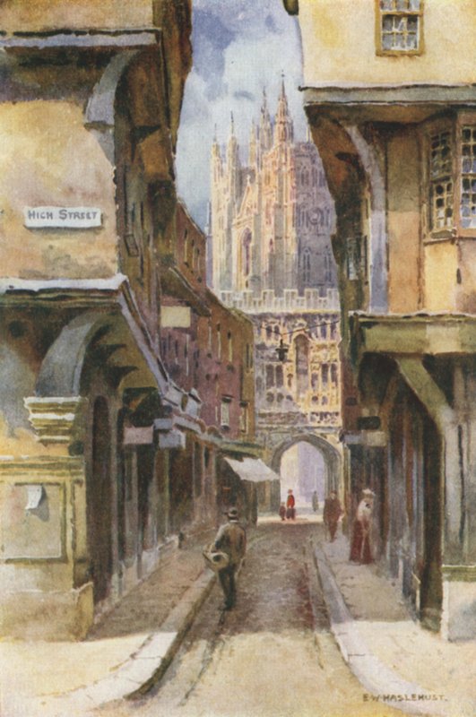 Mercery Lane - Ernest William Haslehust