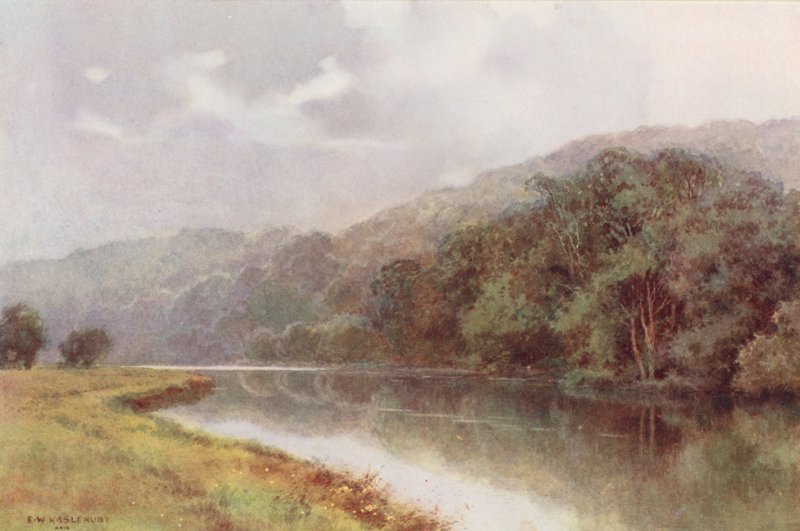 Rivière Thames : Bois de Cliveden - Ernest William Haslehust