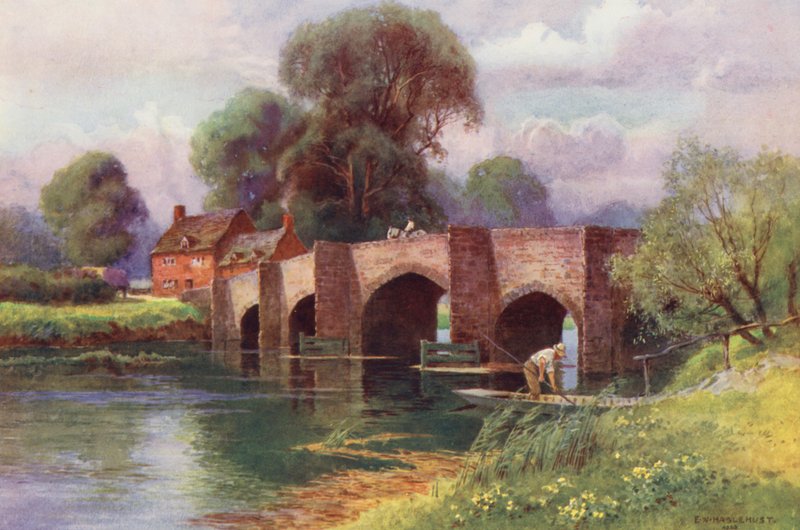 La Tamise : Newbridge - Ernest William Haslehust
