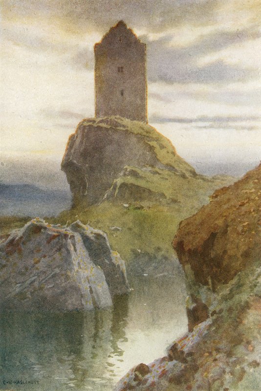 Tour de Smailholm - Ernest William Haslehust