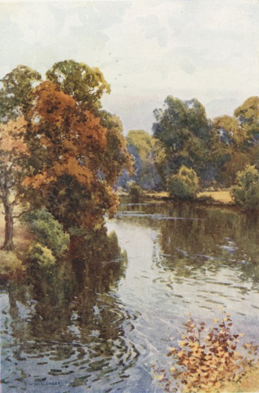 La Dee à Eaton - Ernest William Haslehust